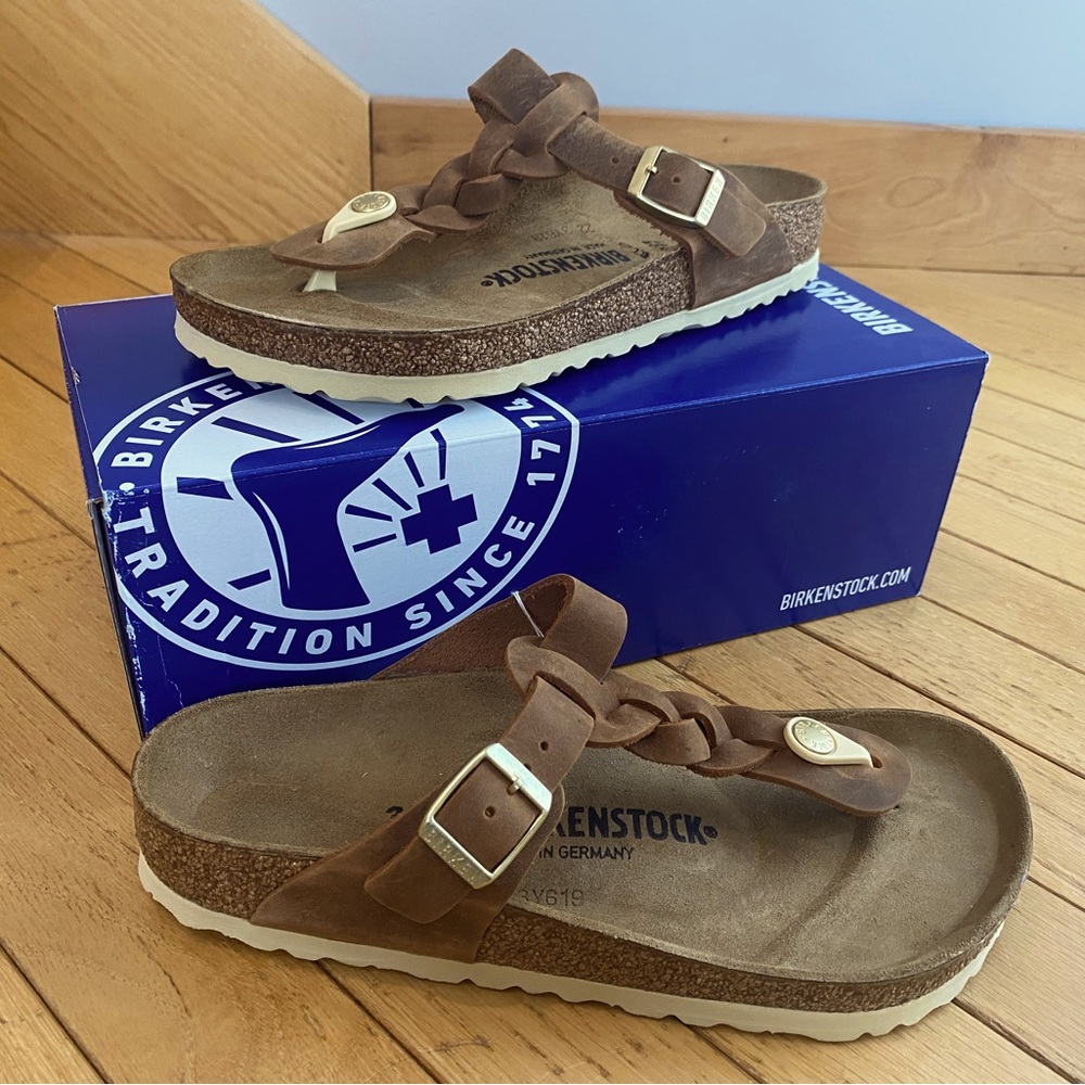 Birkenstock Braided Gizeh Size EU 38